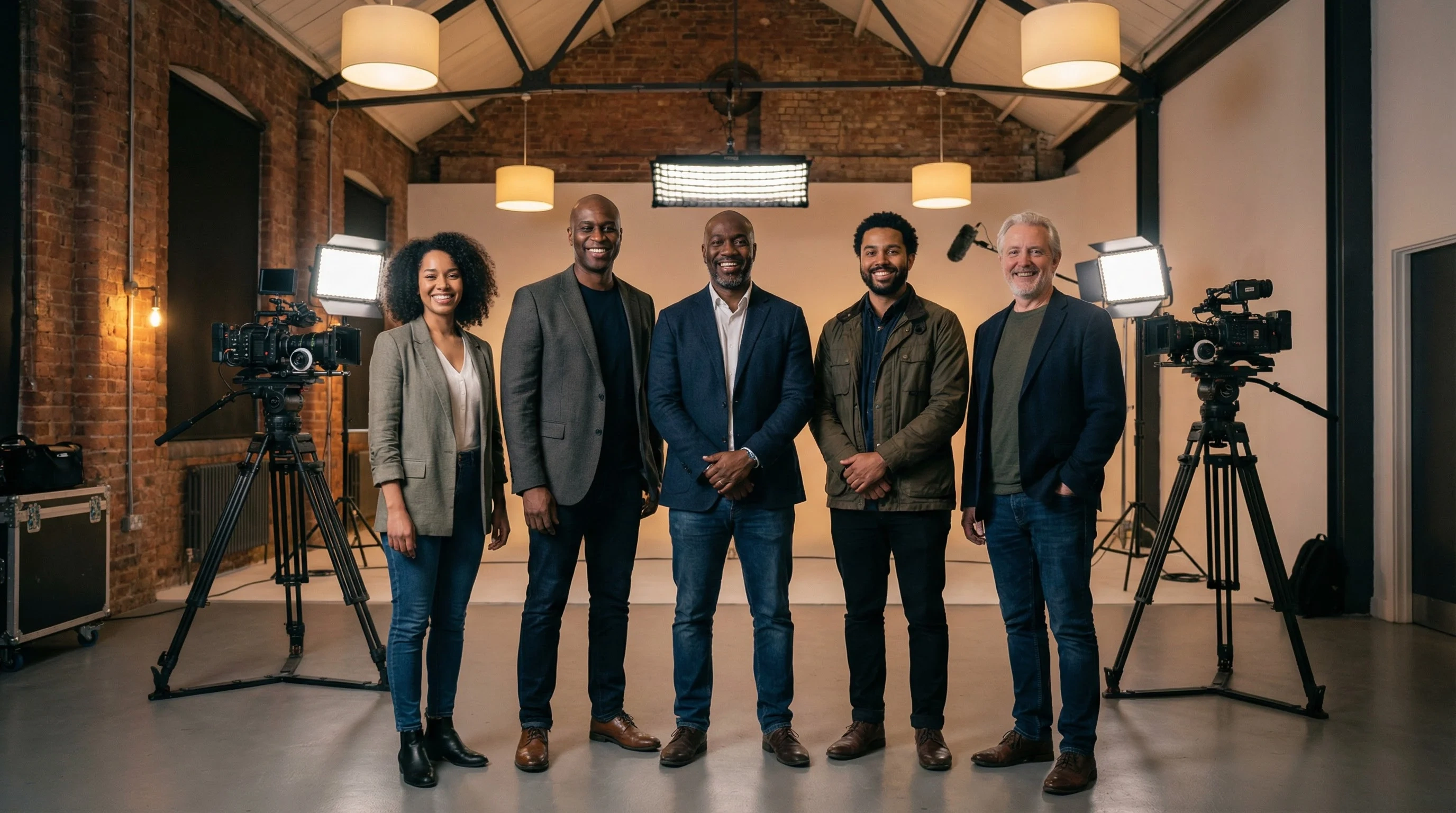 麻豆专业电影摄影团队全体合影